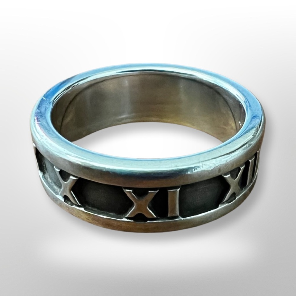 Tiffany and Co. Atlas Narrow Band Size 5 - Picture 4 of 6